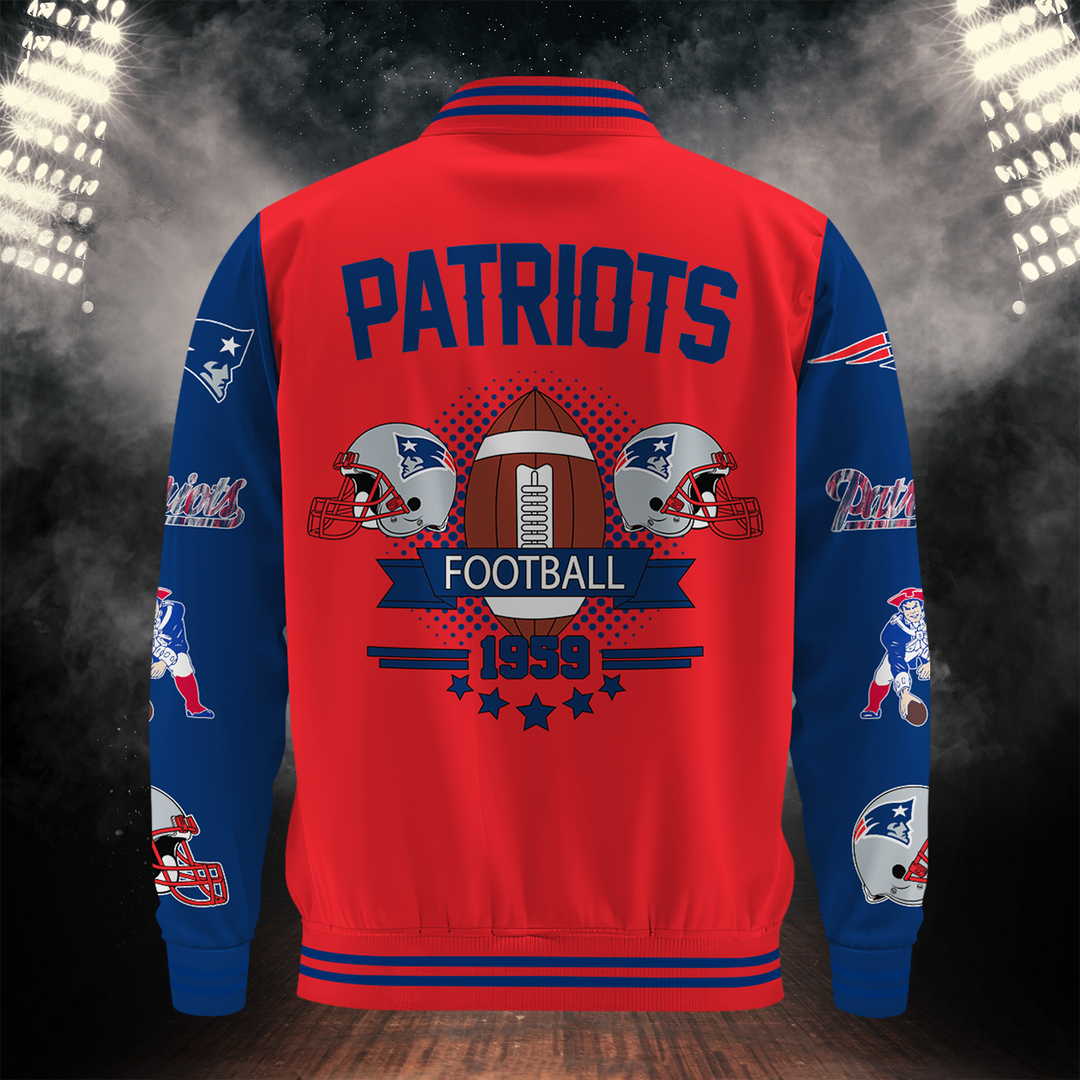 NFL New England Patriots Premium Varsity Jacket V030701