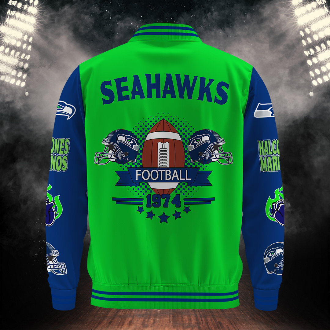 NFL Seattle Seahawks Premium Varsity Jacket V030701