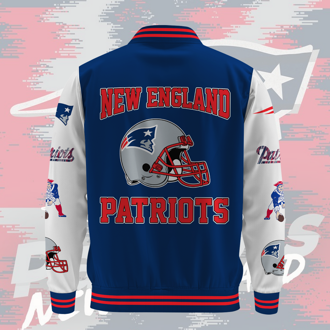 NFL New England Patriots OVO Premium Varsity Jacket