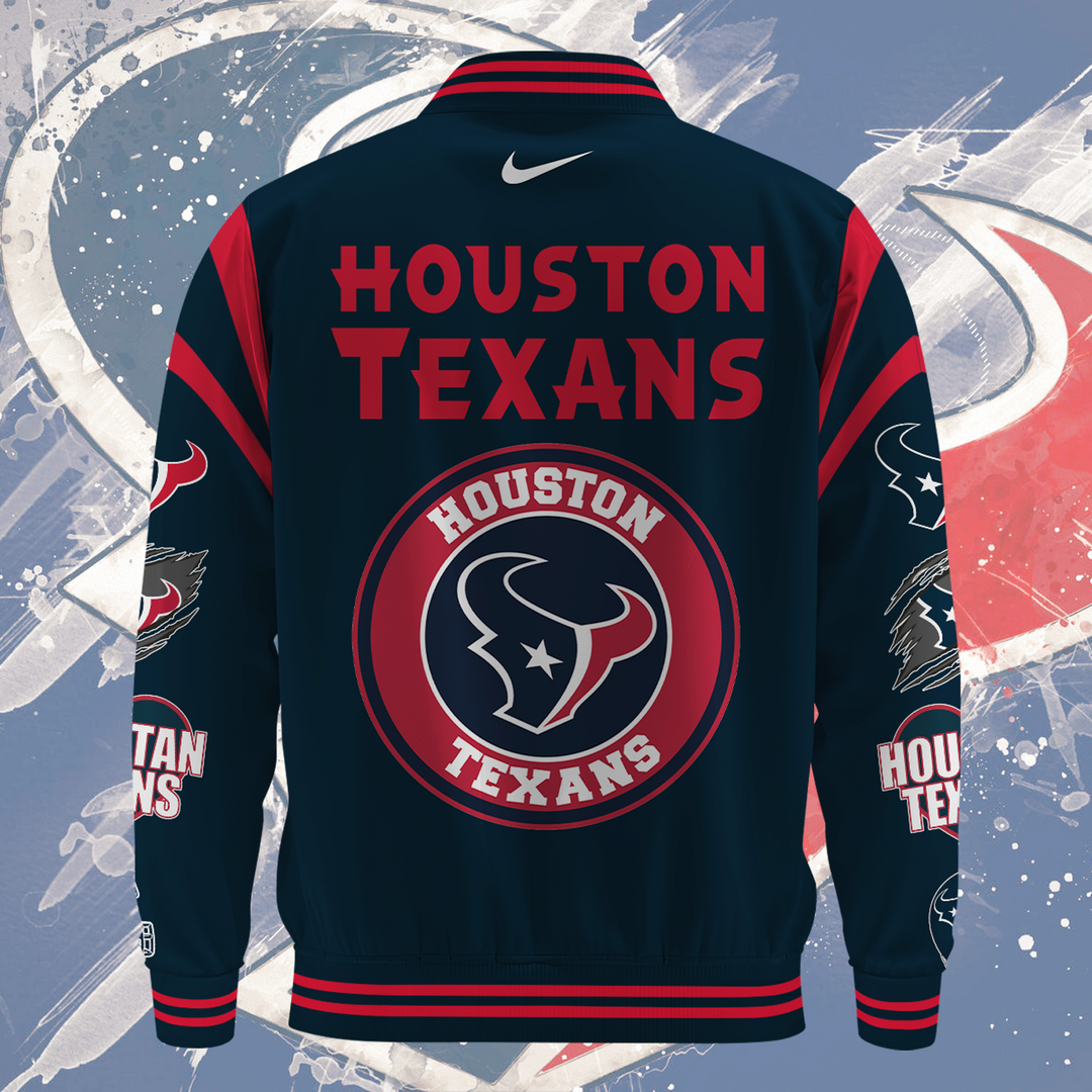 NFL Houston Texans Premium Varsity Jacket V1