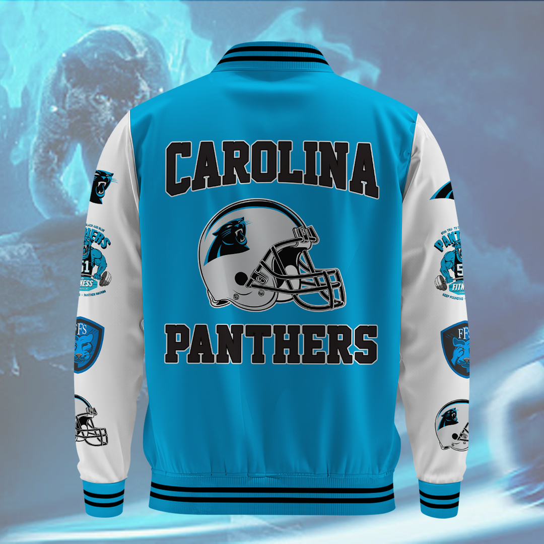 NFL Carolina Panthers OVO Premium Varsity Jacket