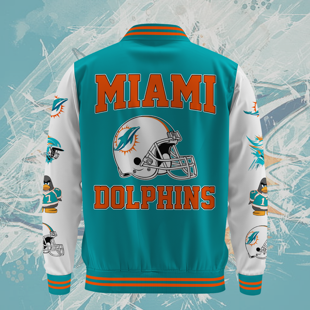 NFL Miami Dolphins OVO Premium Varsity Jacket