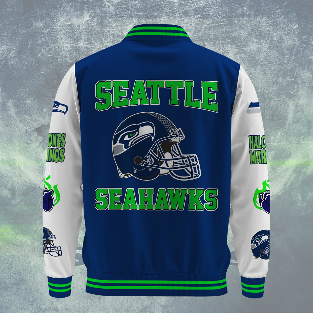 NFL Seattle Seahawks OVO Premium Varsity Jacket