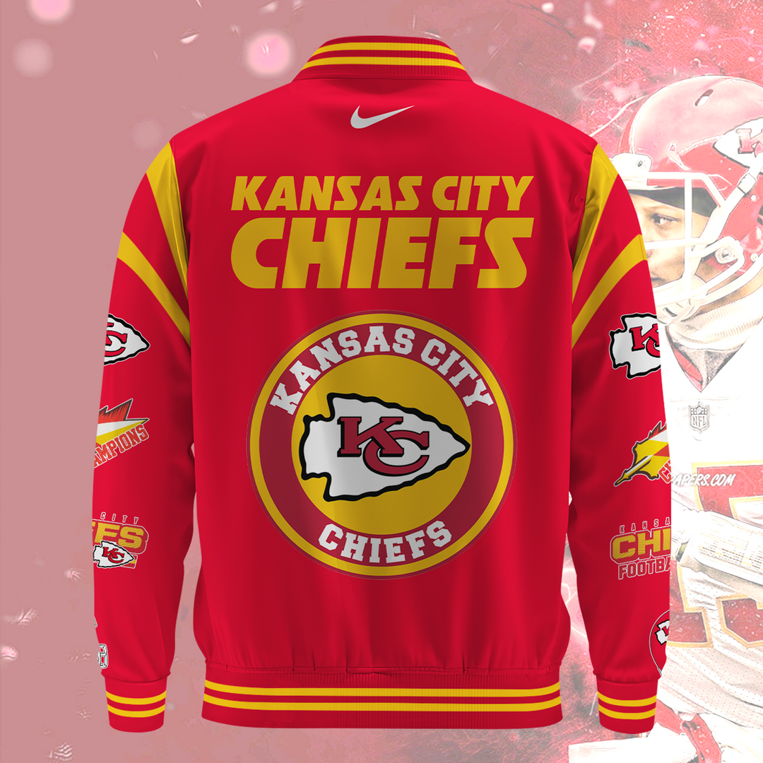 NFL Kansas City Chiefs Premium Varsity Jacket V1