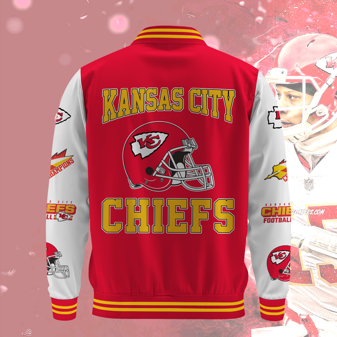 NFL Kansas City Chiefs OVO Premium Varsity Jacket
