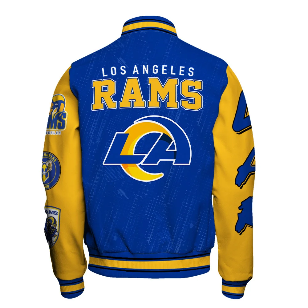 Los Angeles Rams National Football League Conquer Every Field Unisex Varsity Jacket
