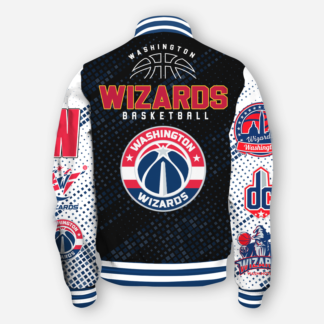 NBA Washington Wizards NATIONAL BASKETBALL ASSOCIATION VARSITY JACKET V2