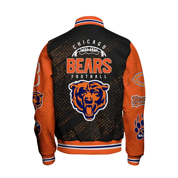 Chicago Bears National Football League V2 Varsity Jacket