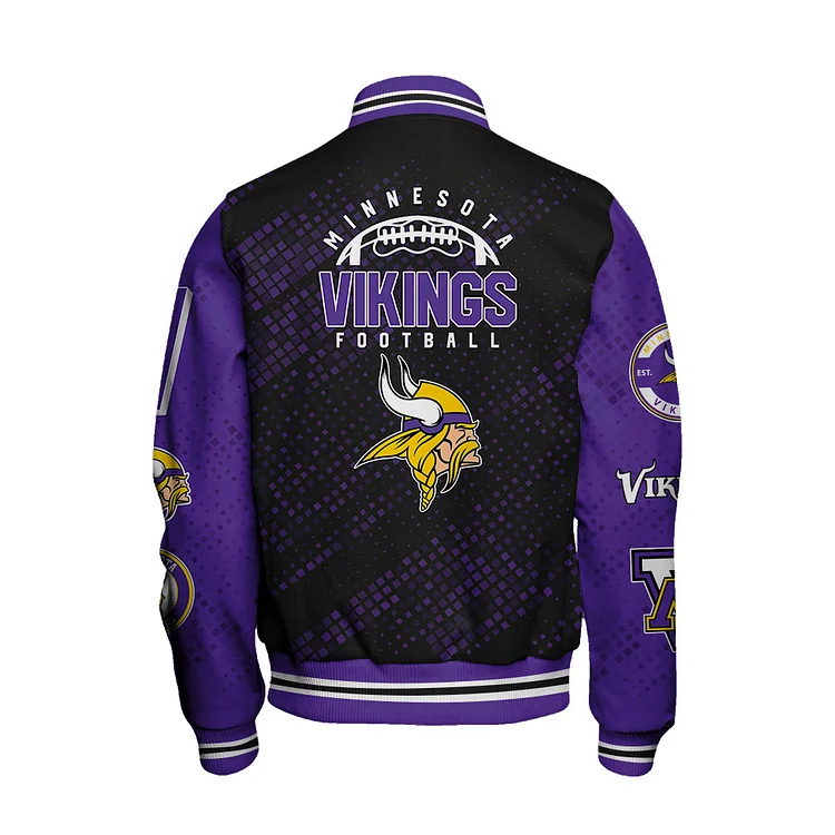 Minnesota Vikings National Football League V2 Varsity Jacket