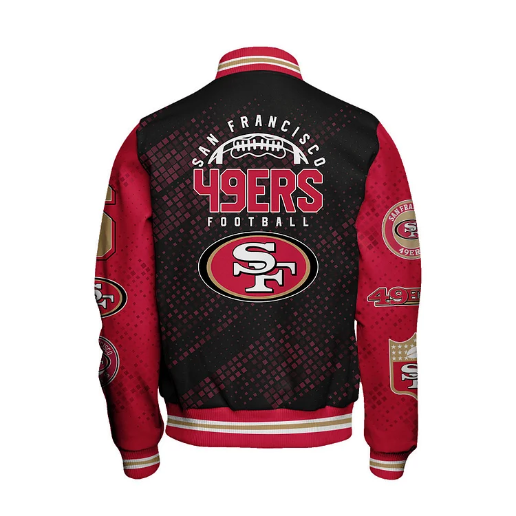 San Francisco 49ers National Football League V2 Varsity Jacket