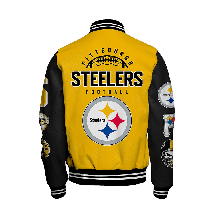Pittsburgh Steelers National Football League V2 Varsity Jacket