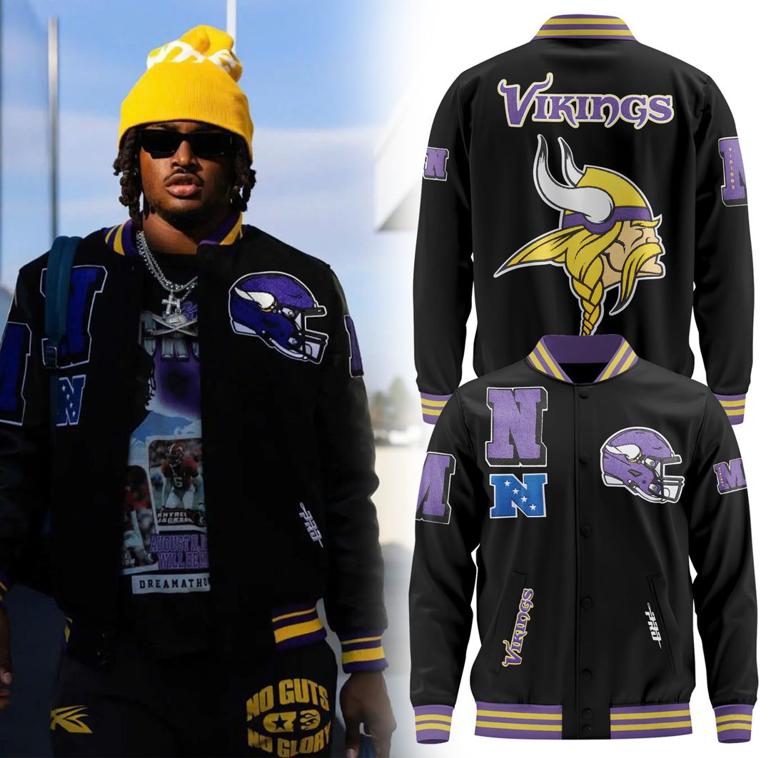 Minnesota Vikings Varsity Jacket