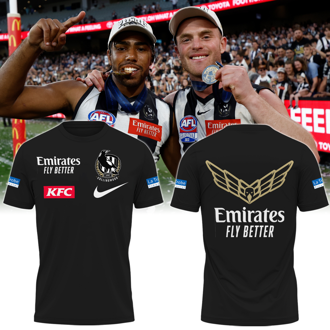 Collingwood Football Club TM - You will save more when you buy the clothes and hat combo AFL Season 2025 V1 T-Shirt