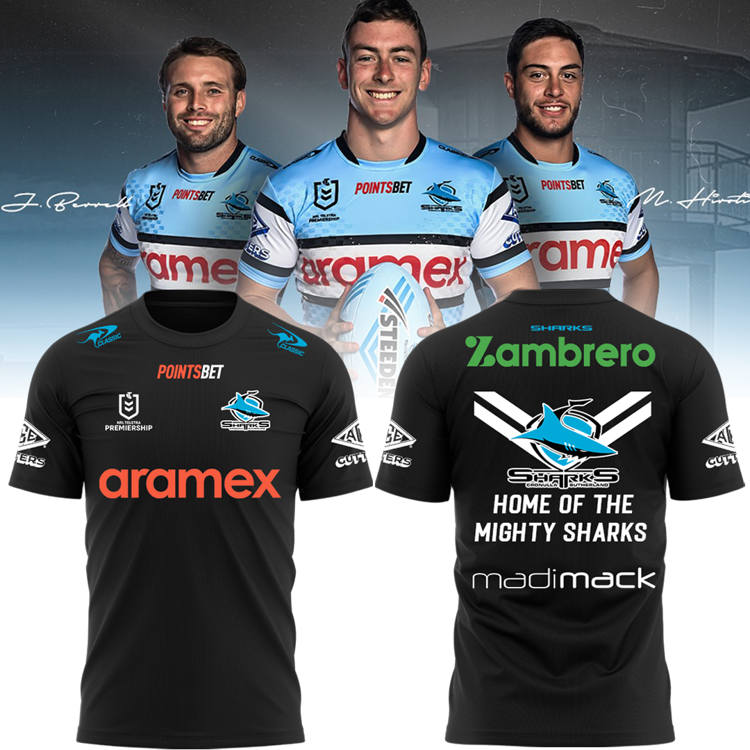 Cronulla Sharks NRL New Season V1 T-Shirt TM