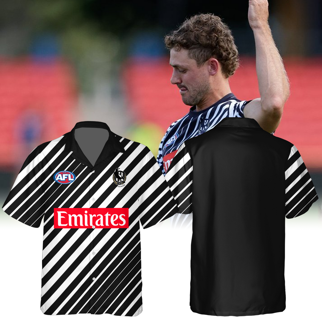 Collingwood Football Club TM - You will save more when you buy the clothes and hat combo AFL Forever Fly Better V2 Shirt