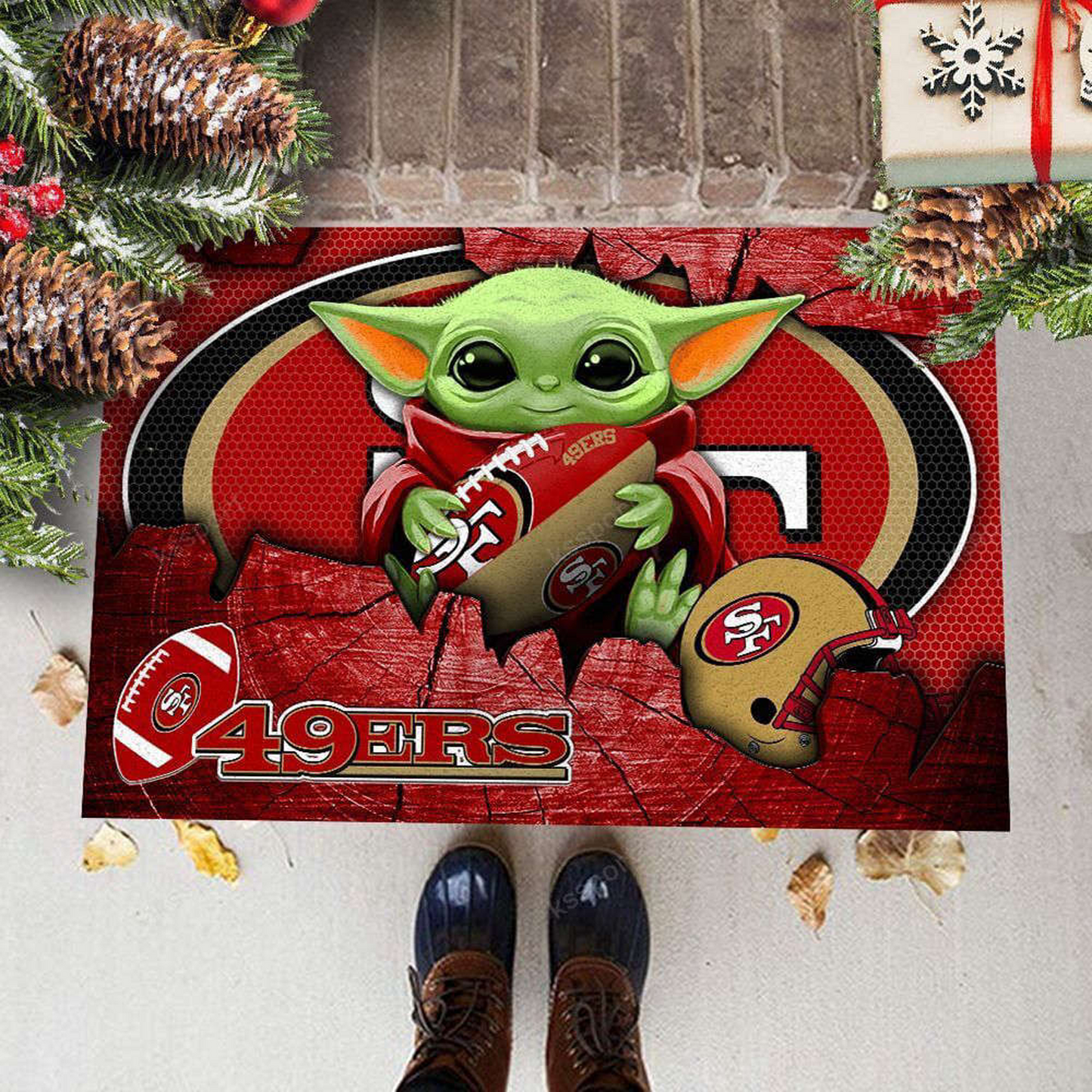 SF x NFL Doormat, Best Gift For Home Decor NDT TDT