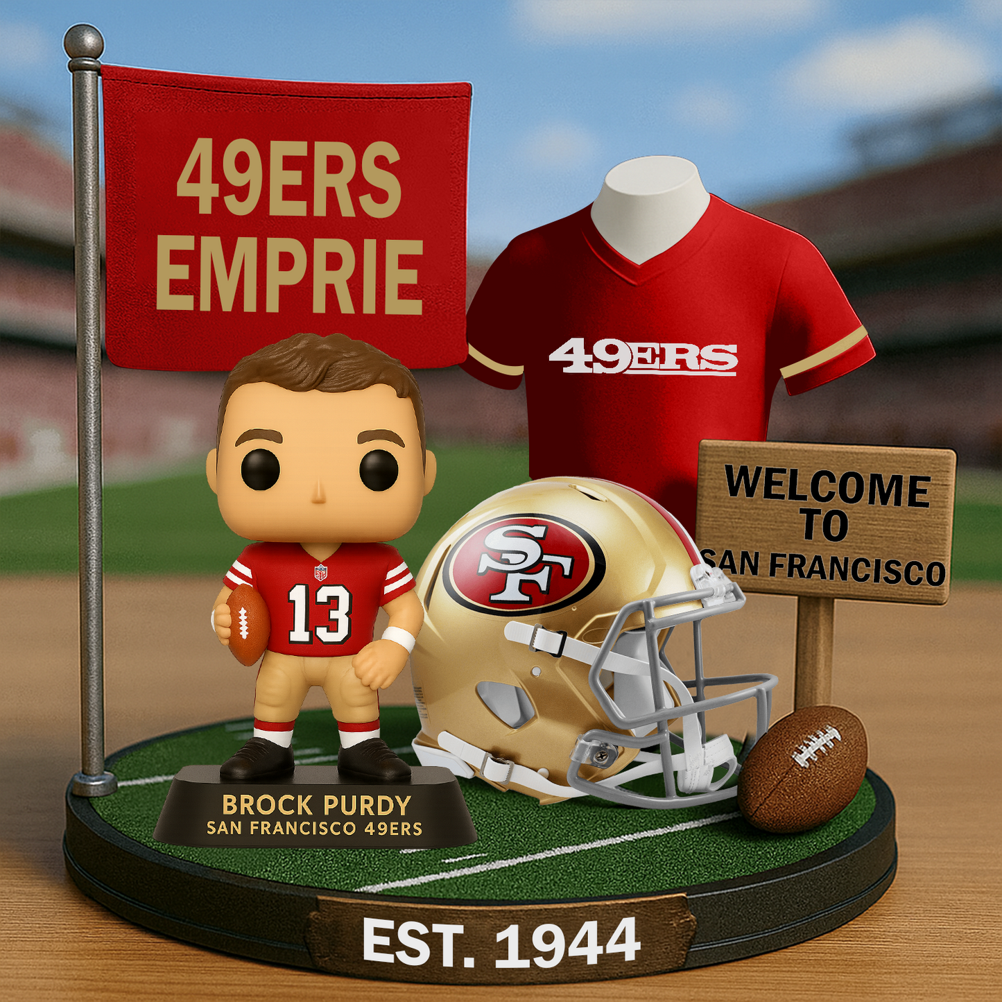 SF x NFL Premium Commemorative Figure DatND DVT