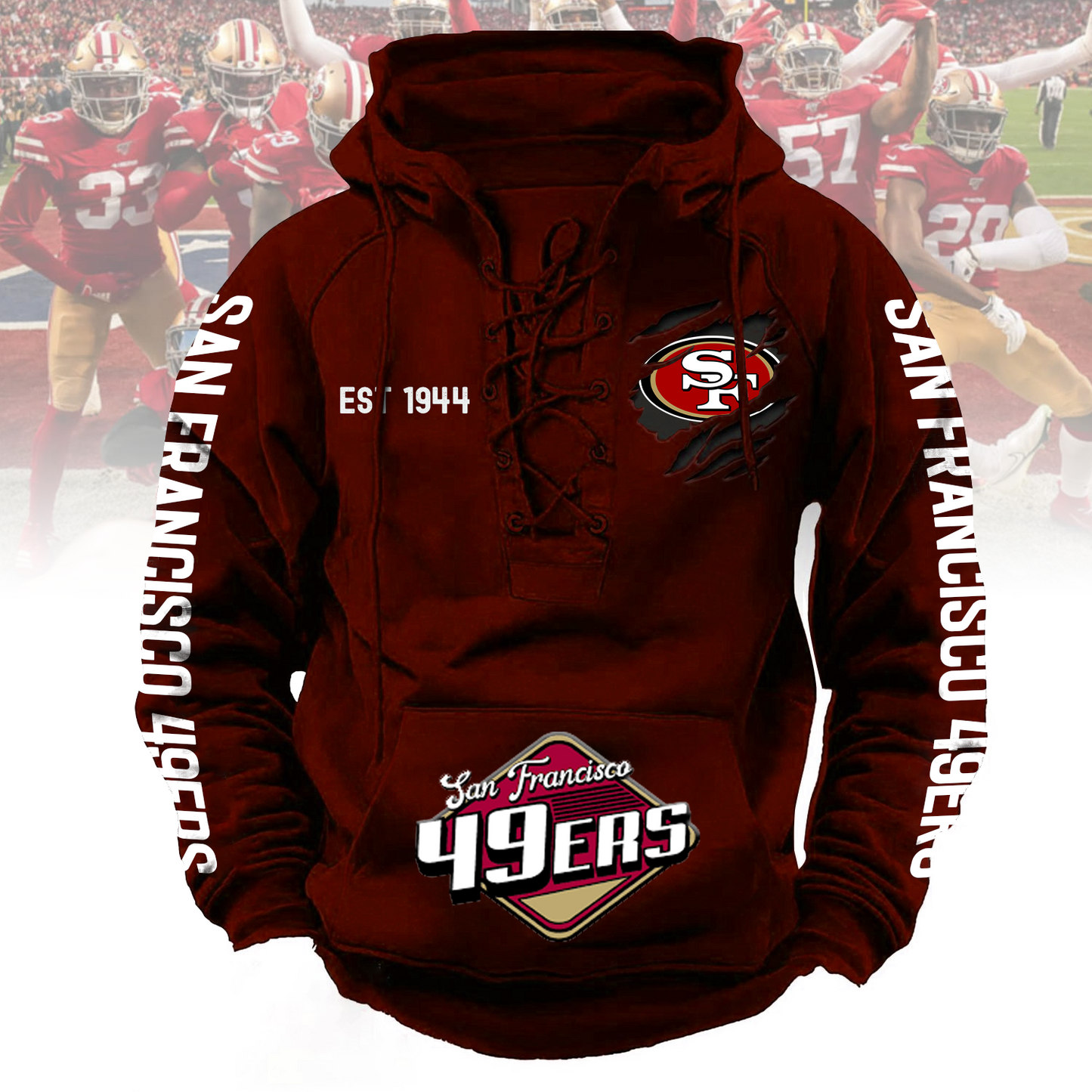 SF x NFL PRENIUM HOODIE NDT TANTD