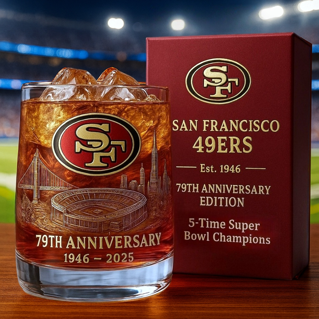 SF x NFL PRENIUM WHISKEY GLASS TUANND NHM