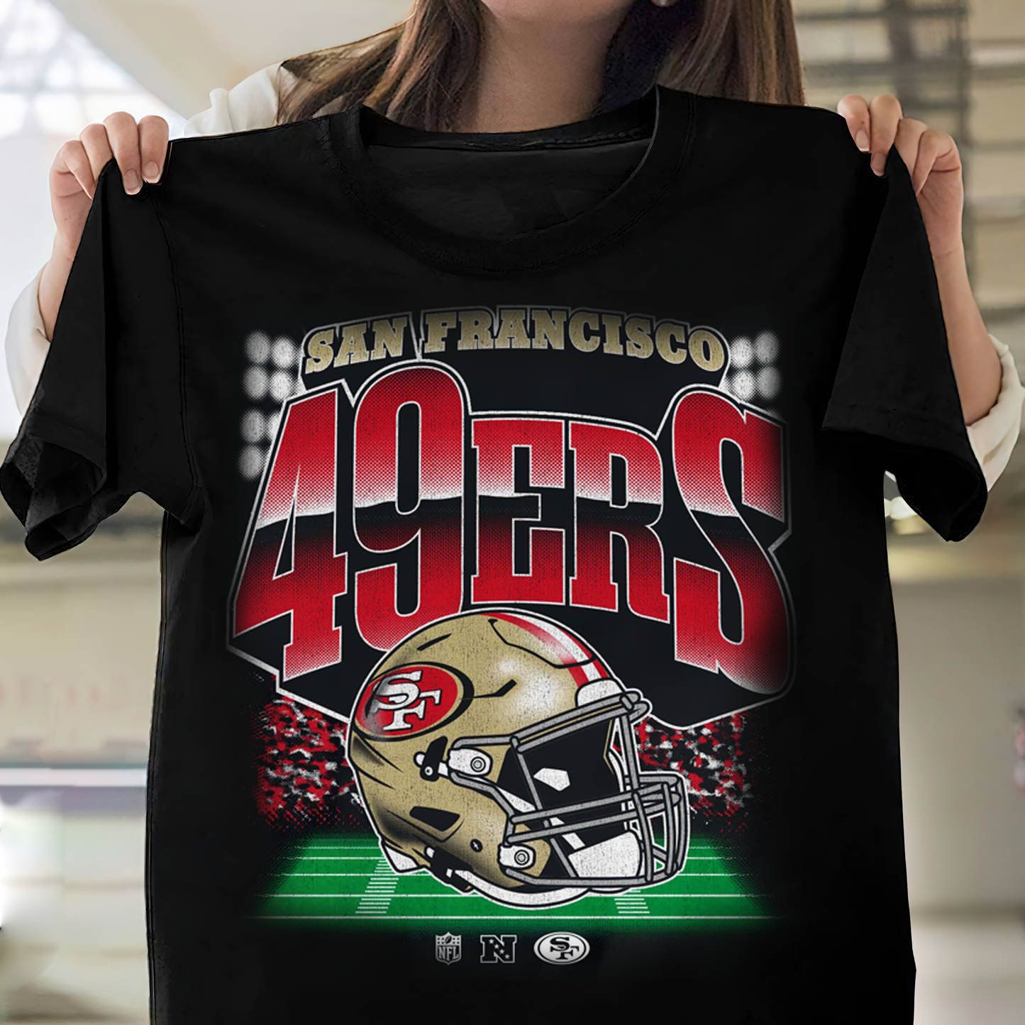 SF49 NFL Teams Blindside T-Shirt DDT HLPHUONG