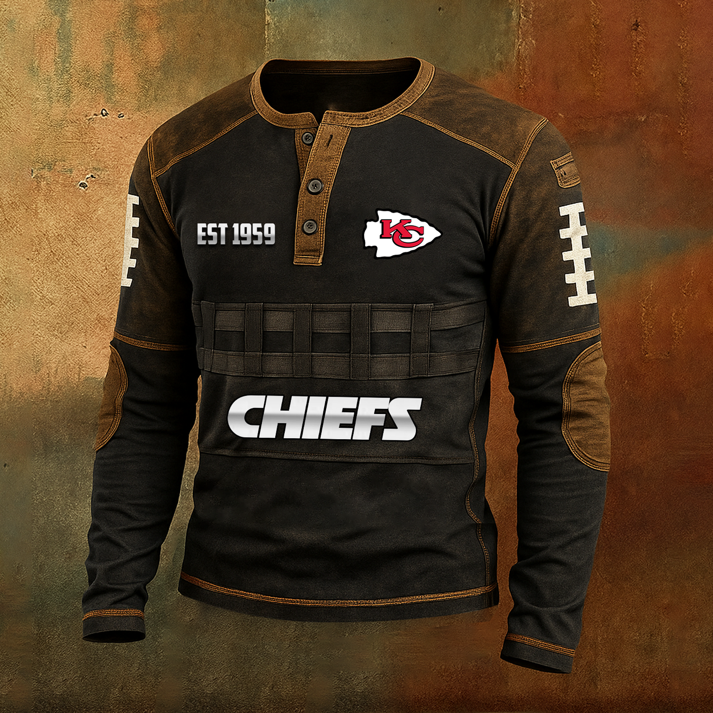 SIGNATURE NFL X KCC RETRO LONG SLEEVE SHIRT NDT TDT 2210