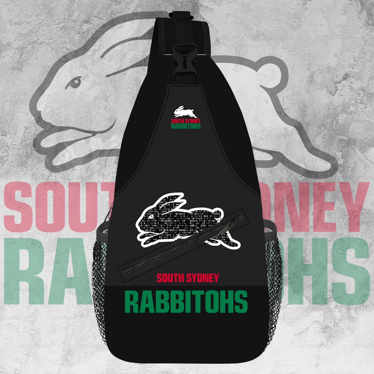 South Sydney Rabbitohs NRL 2025 Limited Edition Crossbody Bag TM NTA V2