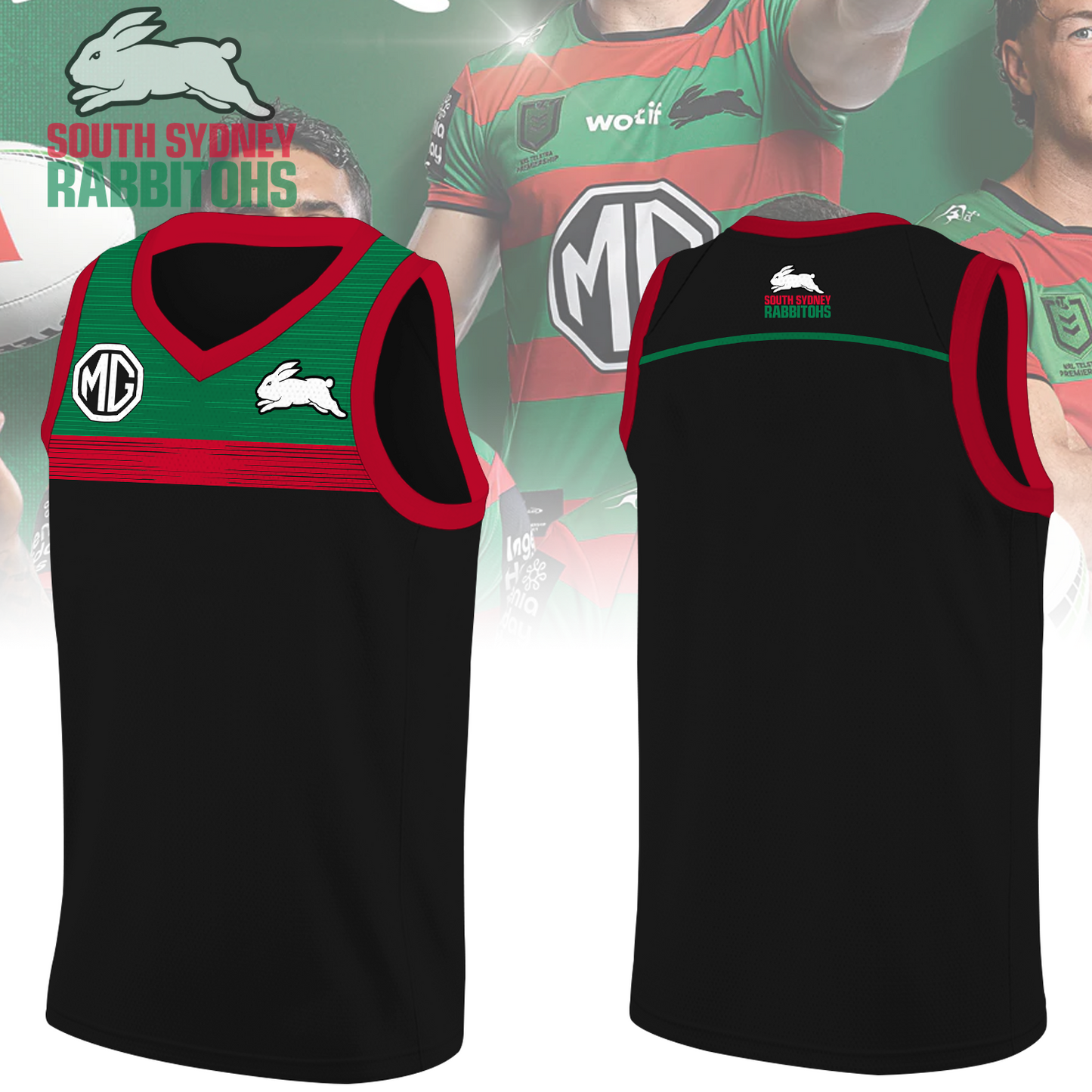 South Sydney Rabbitohs NRL Limited Edition BK Jersey TM V25