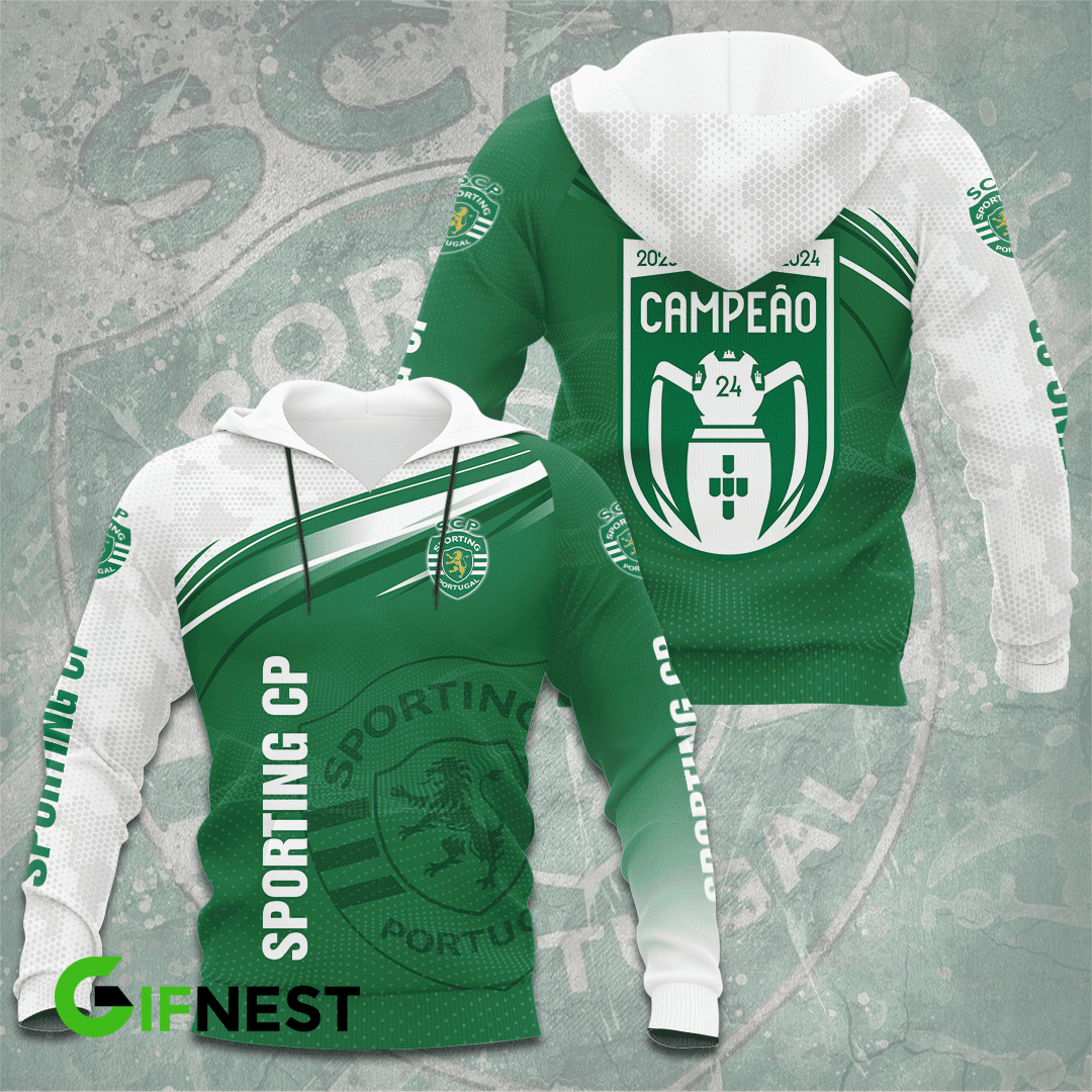 Sporting CP Primeira Liga 2025 Hoodie TM NTA V5