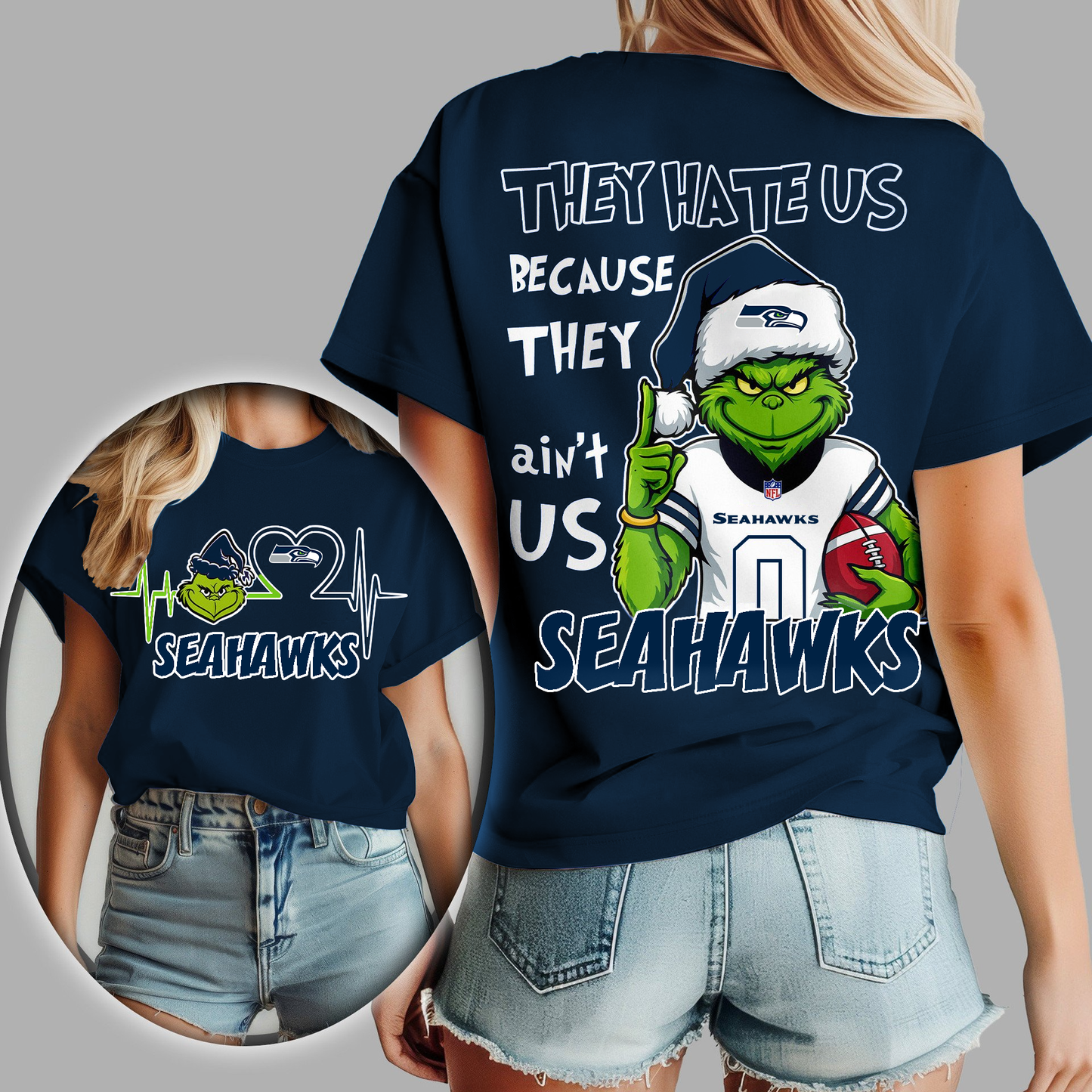 SS Premium NFL They Hate Us Woman Shirt DDT CTND