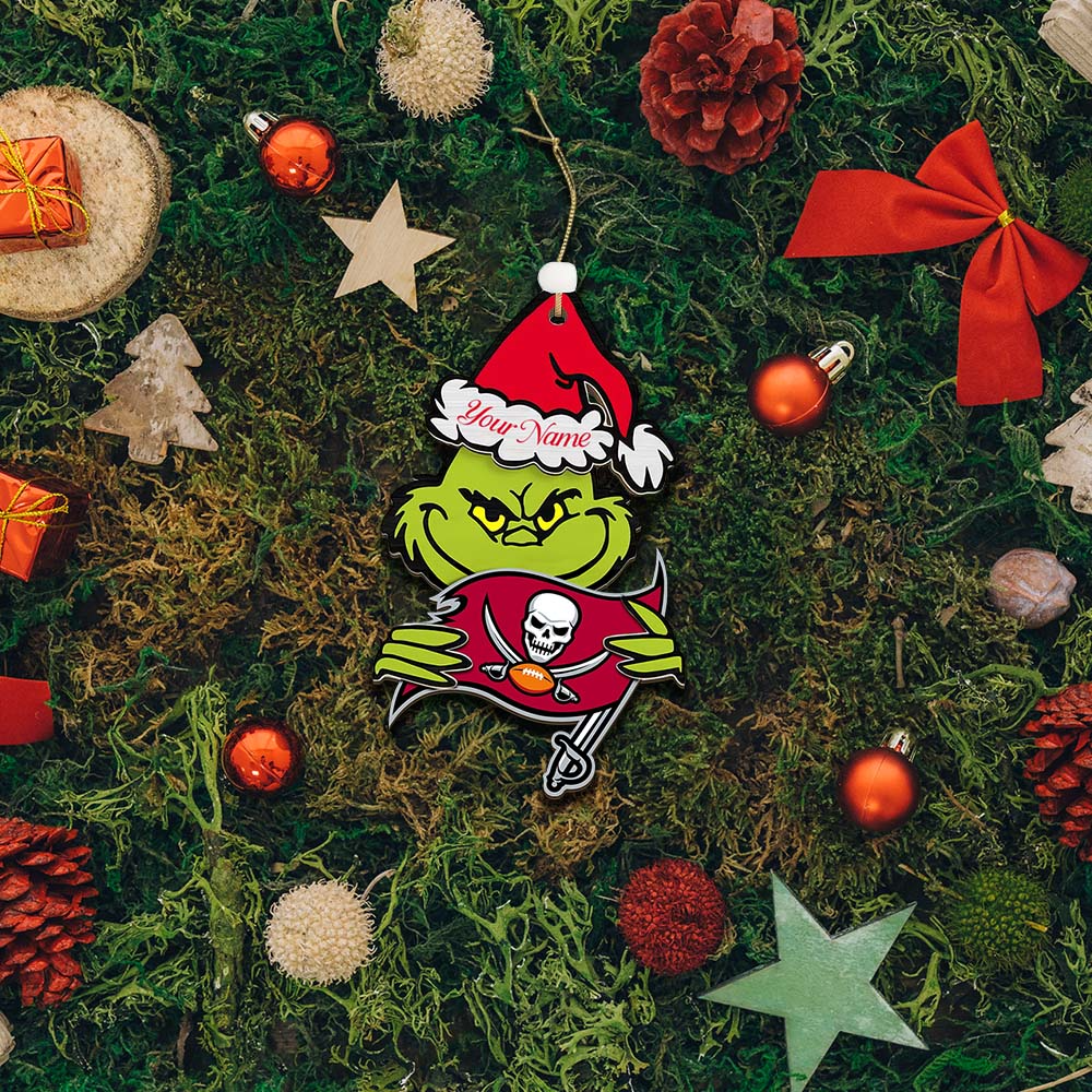 TBB NFL x Grin Christmas Ornament DDT HLP