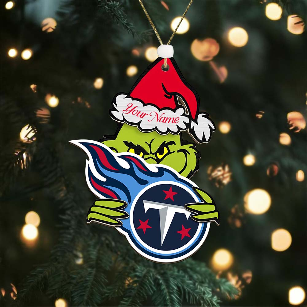 TT NFL x Grin Christmas Ornament DDT HLP