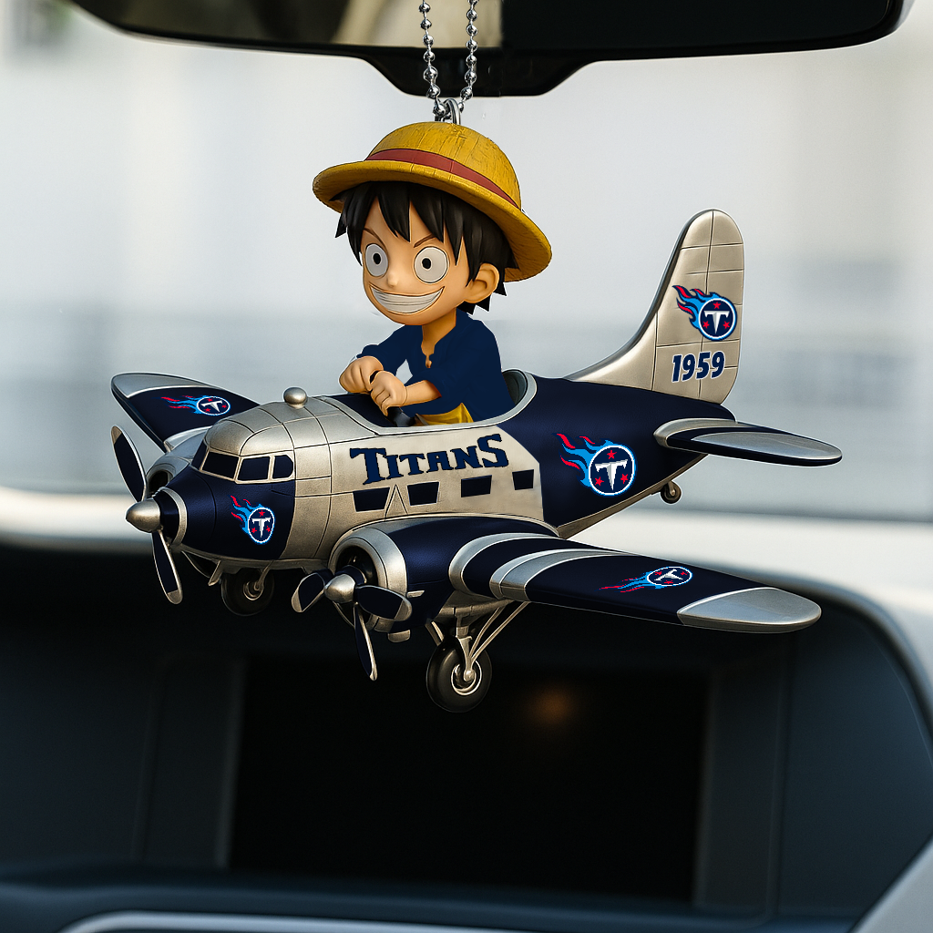 TT NFL x Luffy Premium Car Hanging Ornament DDT CTND
