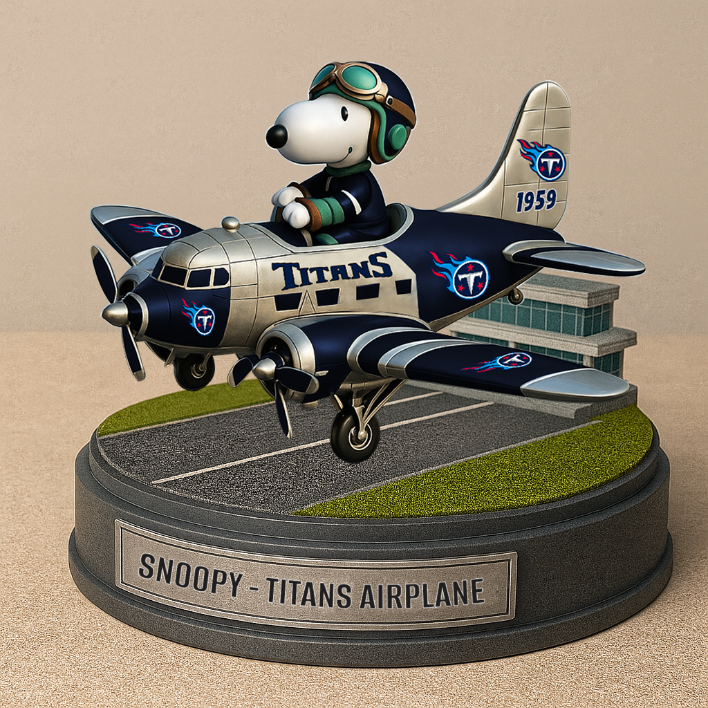 TT NFL x SNP Airplane Premium Acrylic Plaque DDT CTND
