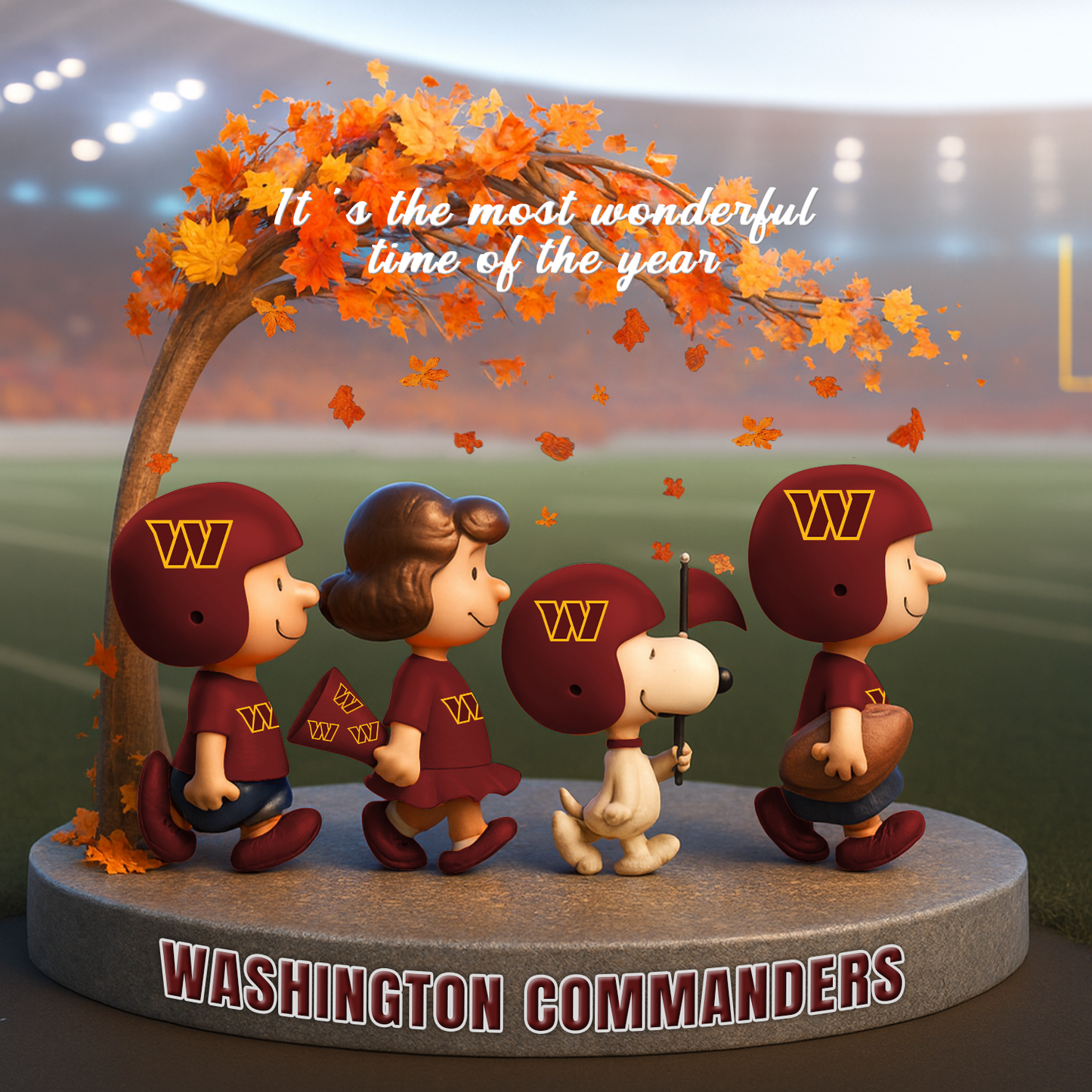 WAS x NFL Premium Acrylic Block DATND TANTD