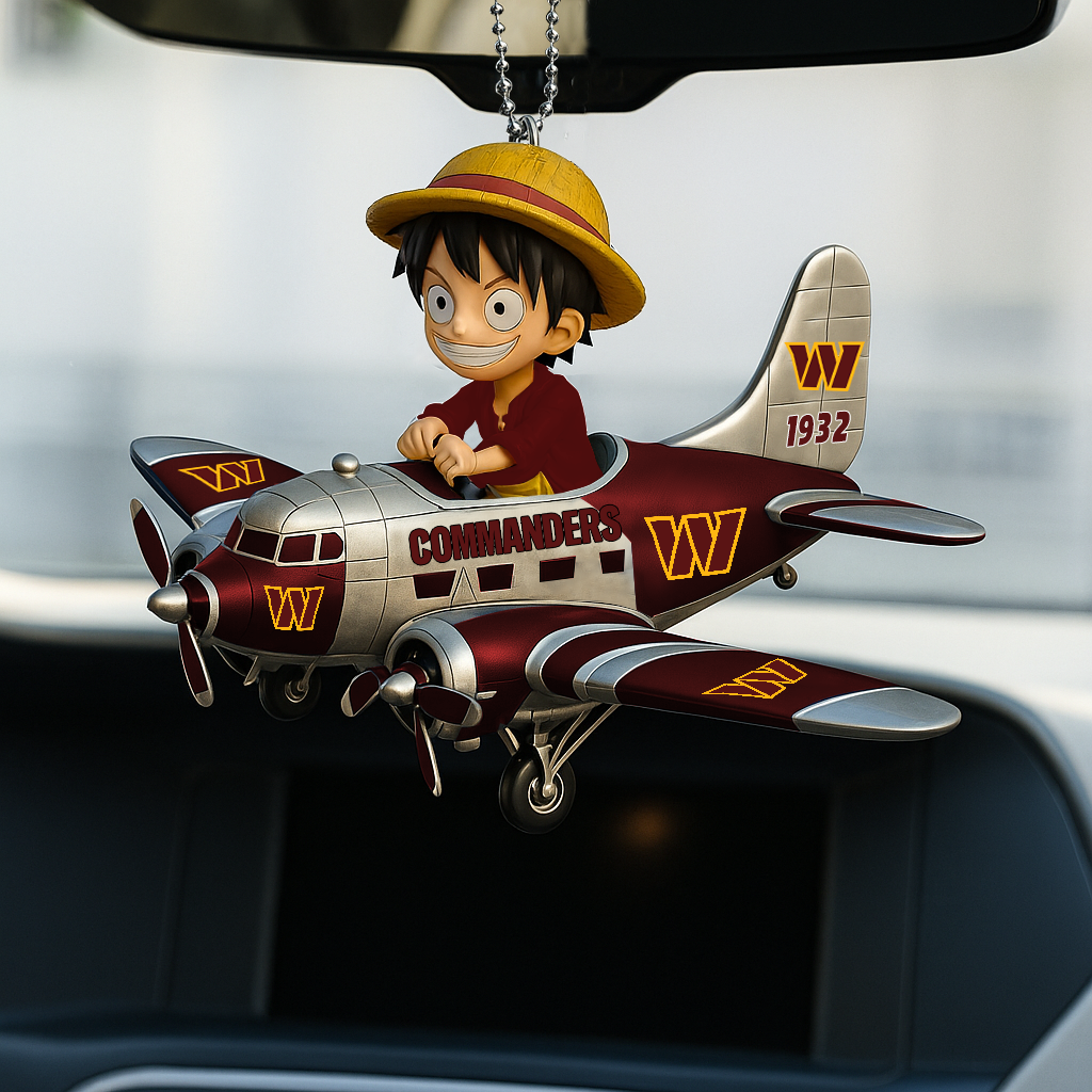WC NFL x Luffy Premium Car Hanging Ornament DDT CTND