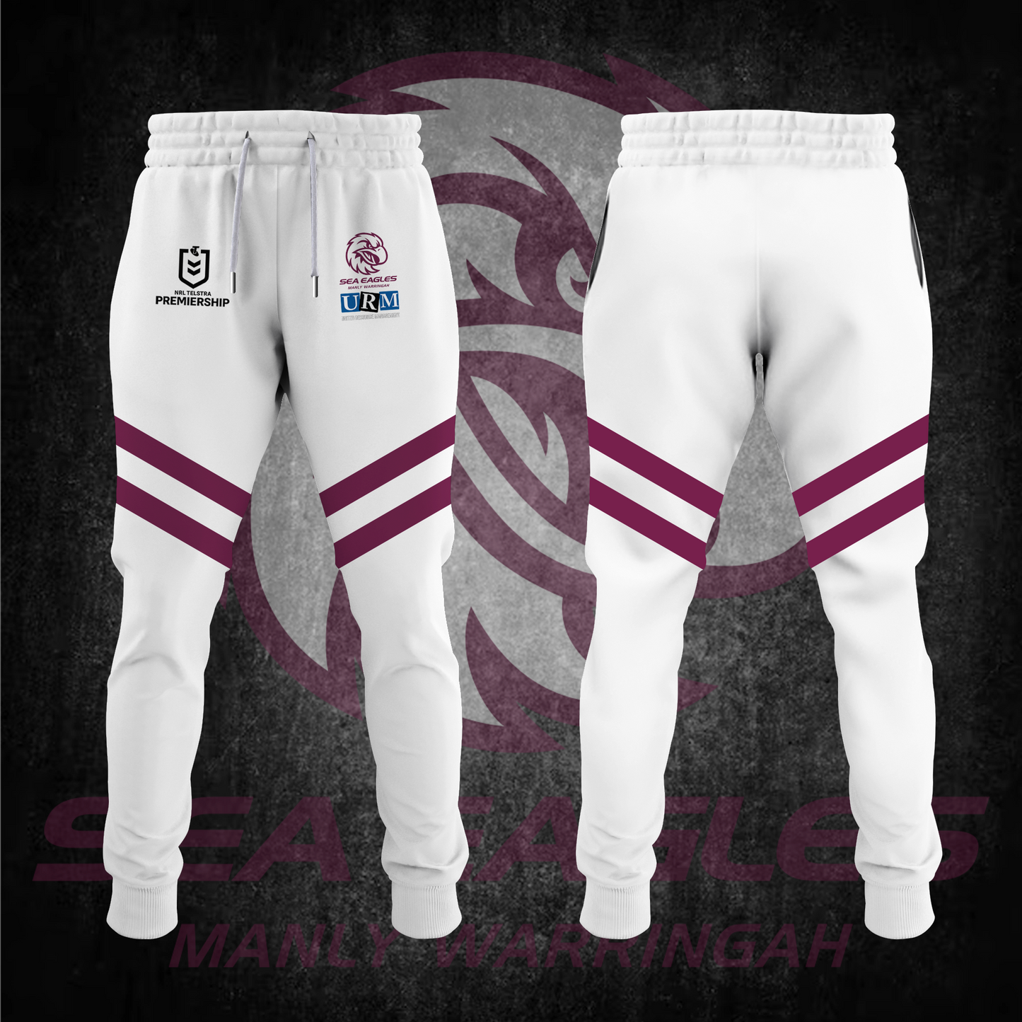 Manly Warringah Sea Eagles 4 NRL 2025 Windbreaker Jacket TM NTA V1