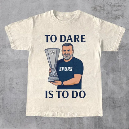 Tottenham Europa League Champions 2025 T-shirt DDT