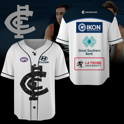 Carlton Football Club AFL Blues Limited Edition BB Jersey TM V5