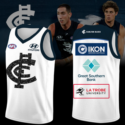 Carlton Football Club AFL Blues Limited Edition BK Jersey TM V5