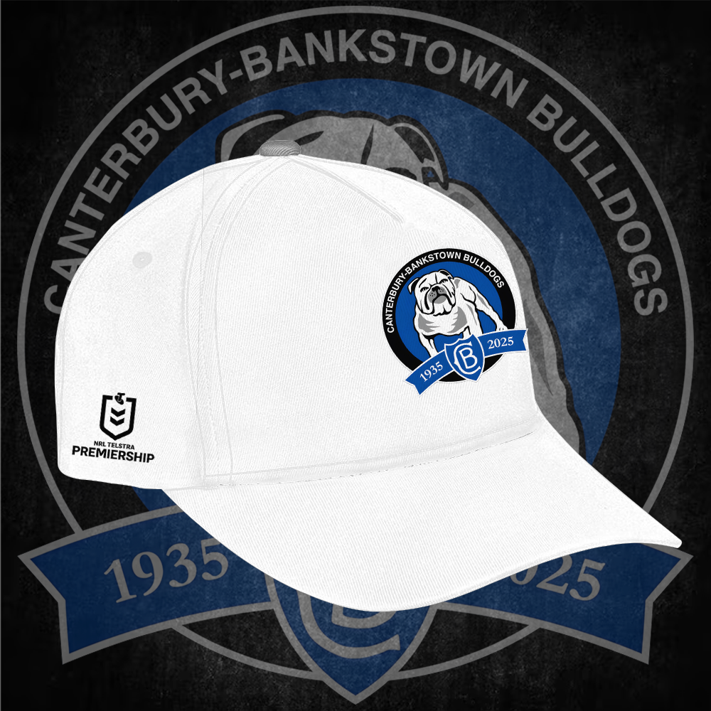Canterbury-Bankstown Bulldogs NRL 2025 Polo Shirt TM NTA V8