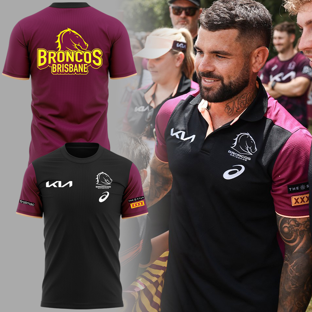 Brisbane Broncos NRL Limited Edition T-Shirt TM - You will save more when you buy the clothes and hat combo V6