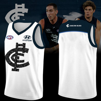 Carlton Football Club AFL Blues Limited Edition BK Jersey TM V6
