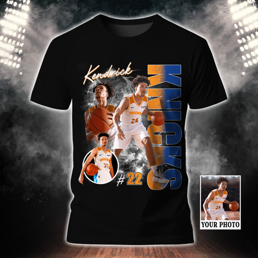 Custom Name Number And Image For Fan Knicks Shirt