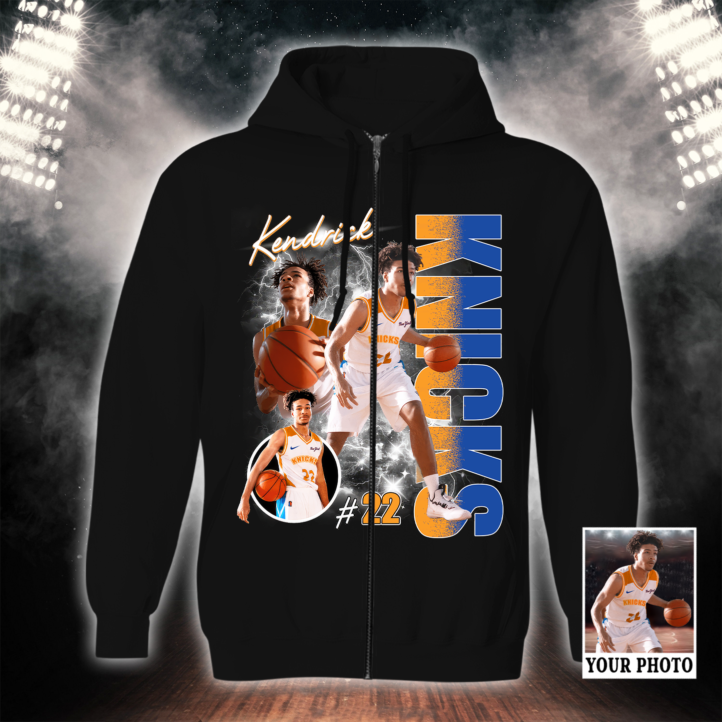 Custom Name Number And Image For Fan Knicks Shirt