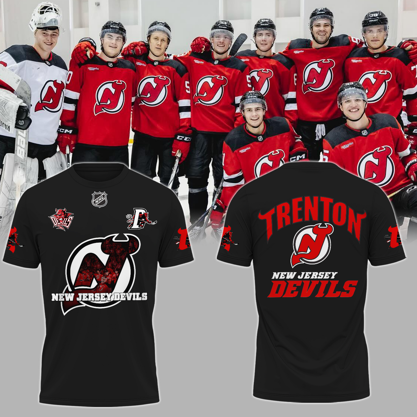 New Jersey Devils NHL V1 T-Shirt TM