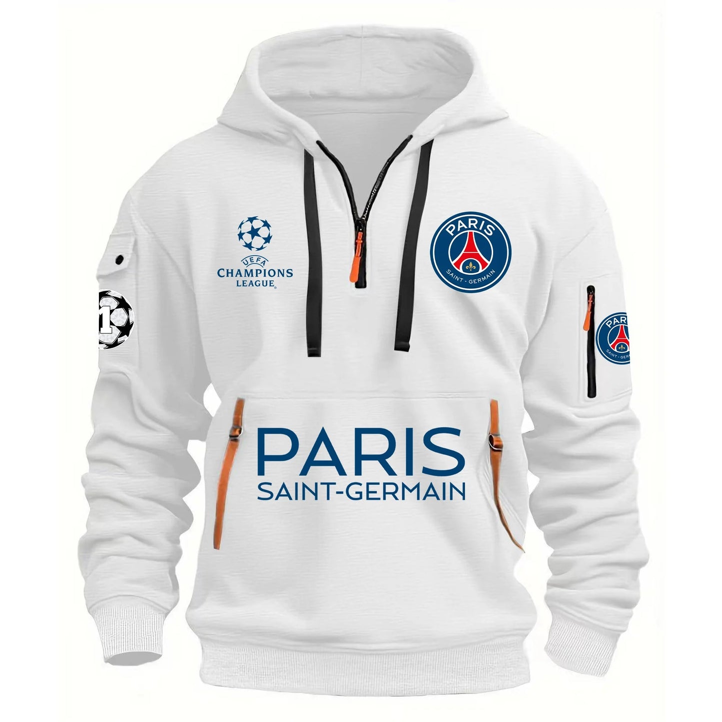 Paris Saint-Germain UEFA Champions League Champions Zipper Hoodie DDTTTV