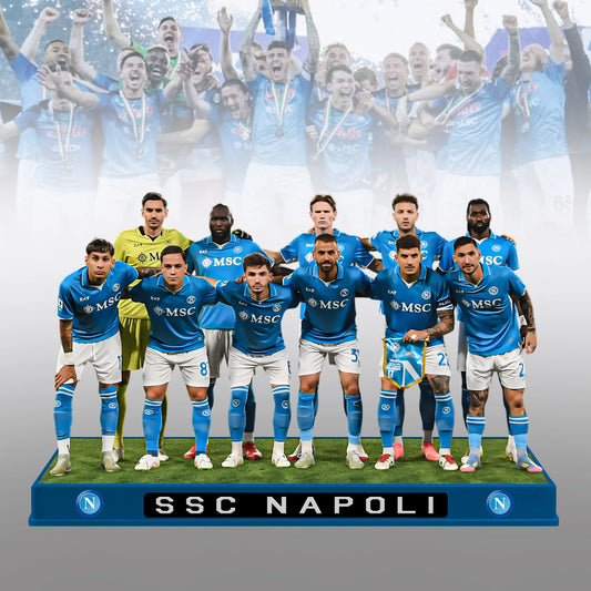 S.S.C. Napoli Campione Serie A 2025 V6 Premium Acrylic Plaque DDT