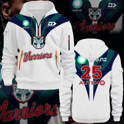 Dear Warrior Up The Wahs New Zealand Warriors NRL 2025 Newest Zipper Hoodie TM NTA
