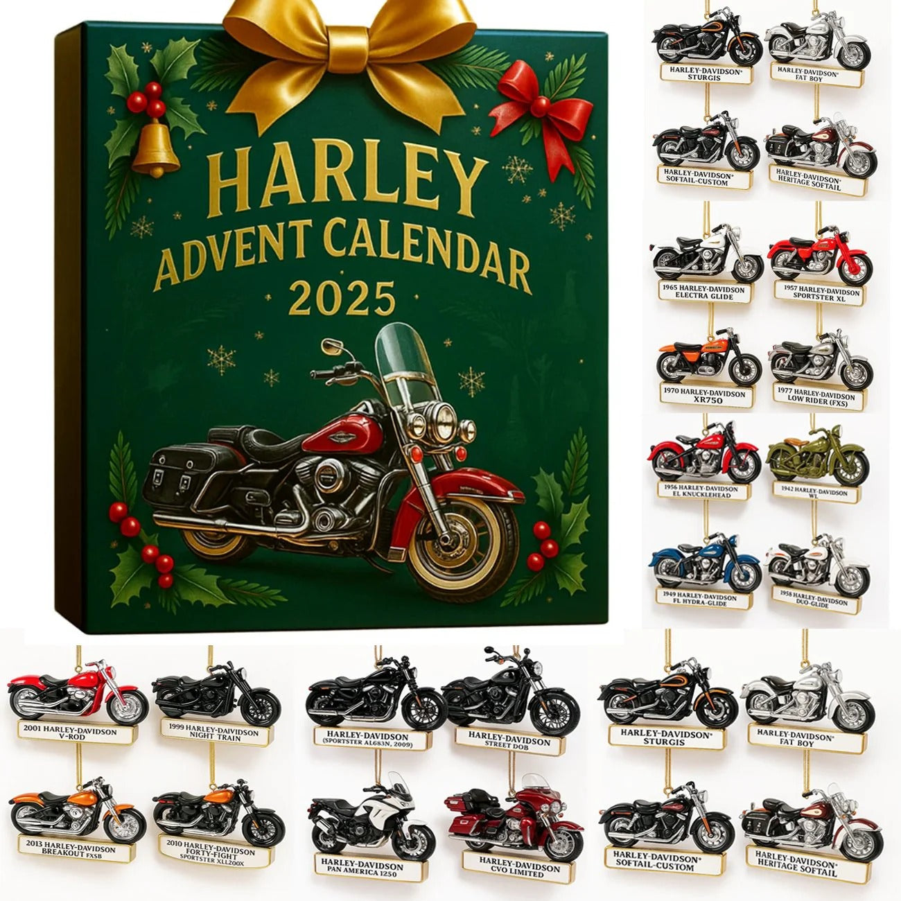 HD Motorcycle Advent Calendar 2025 DDT CTND