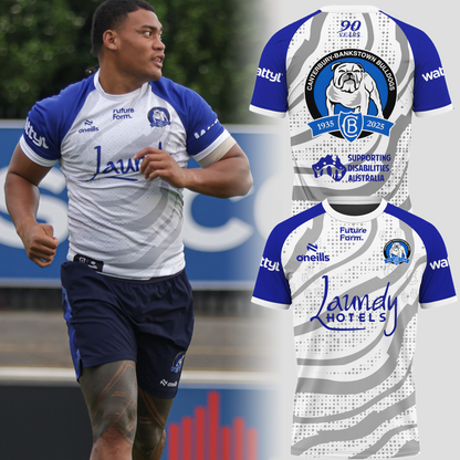 Canterbury-Bankstown Bulldogs NRL 2025 The Dogs of War T-Shirt TM NTA V3